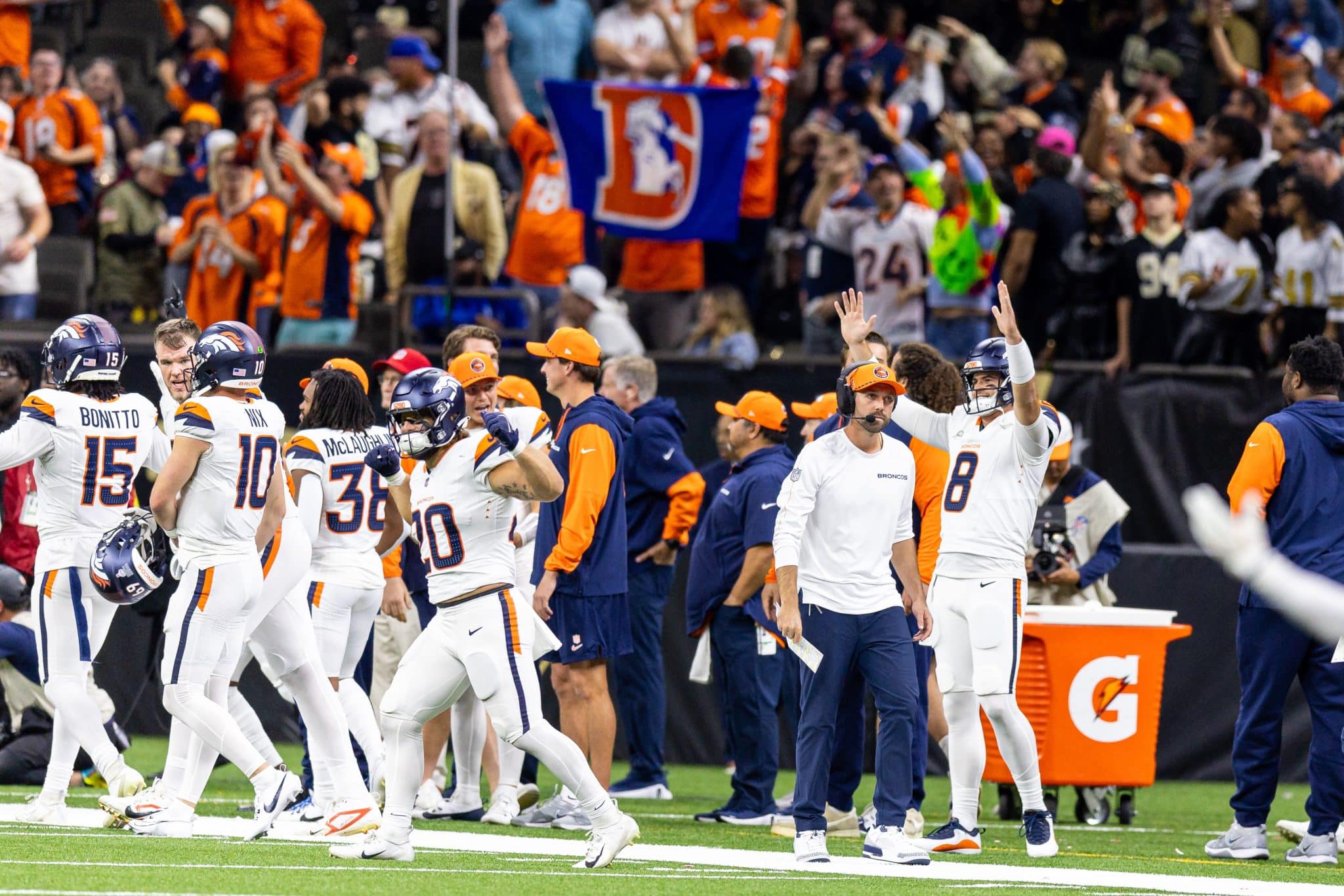 The Denver Broncos look to remain on track this week against the Carolina Panthers.