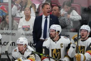 The Vegas Golden Knights have been inconsistent thus far this season.