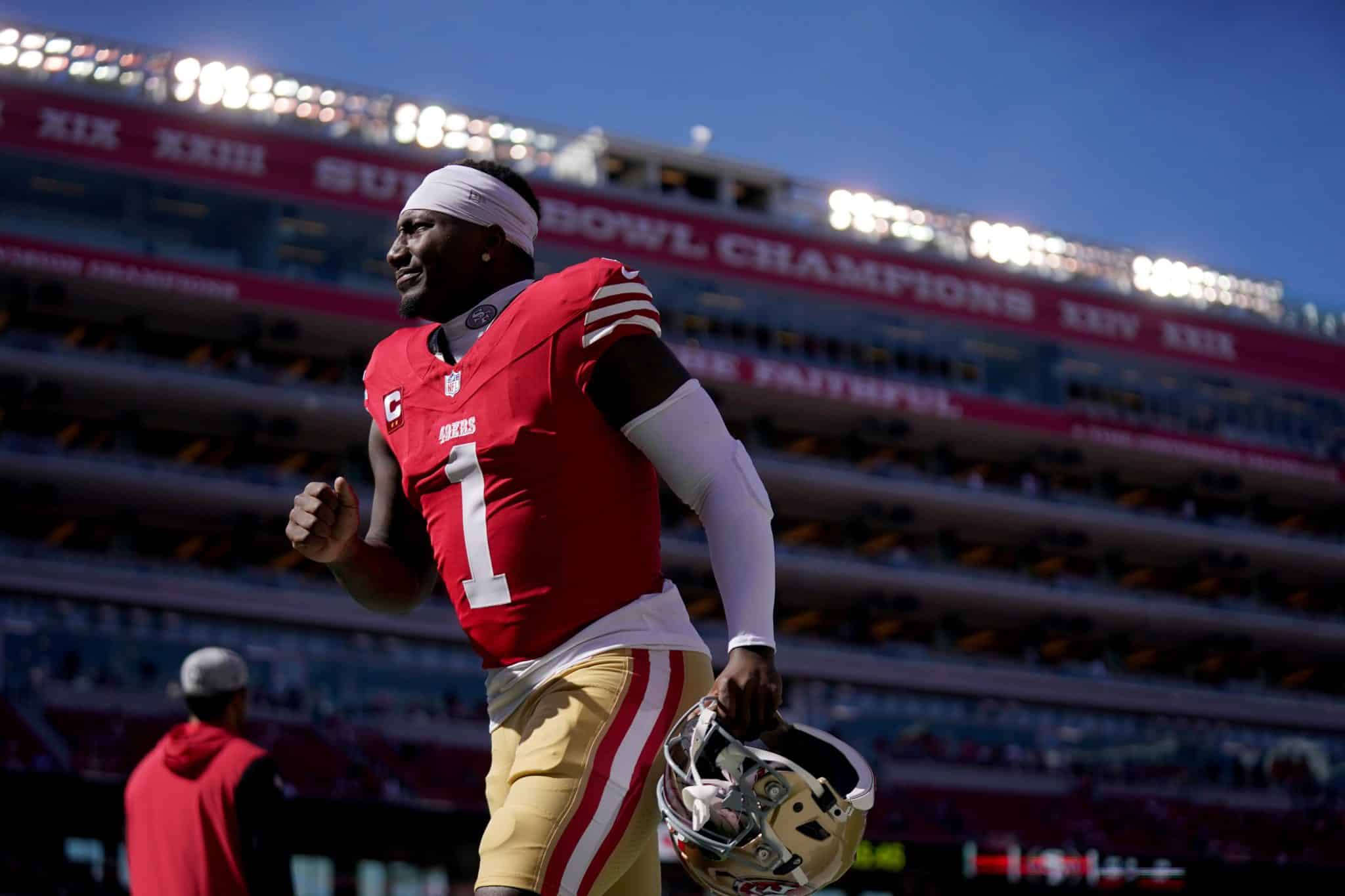 Deebo Samuel is on track for the San Francisco 49ers to return this week against the Dallas Cowboys.