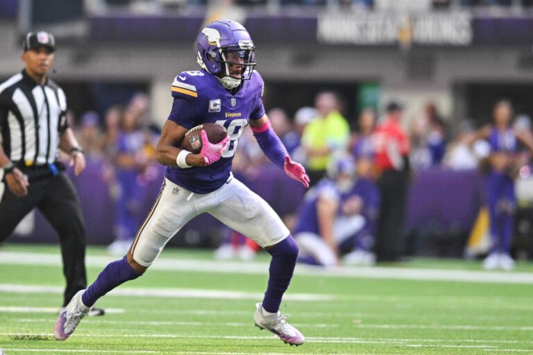 bengals Minnesota Vikings Wide receiver Justin Jefferson