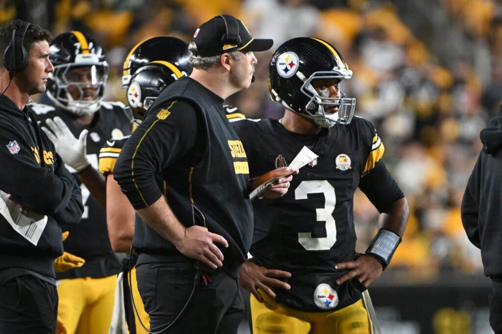 The Pittsburgh Steelers face the New York Giants on Monday night.