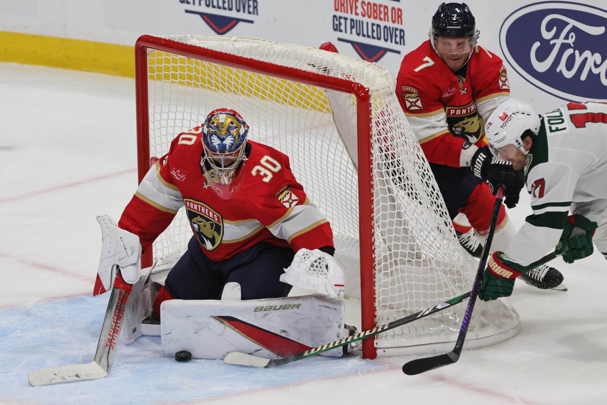 The Florida Panthers struggled tonight against the Minnesota WIld.