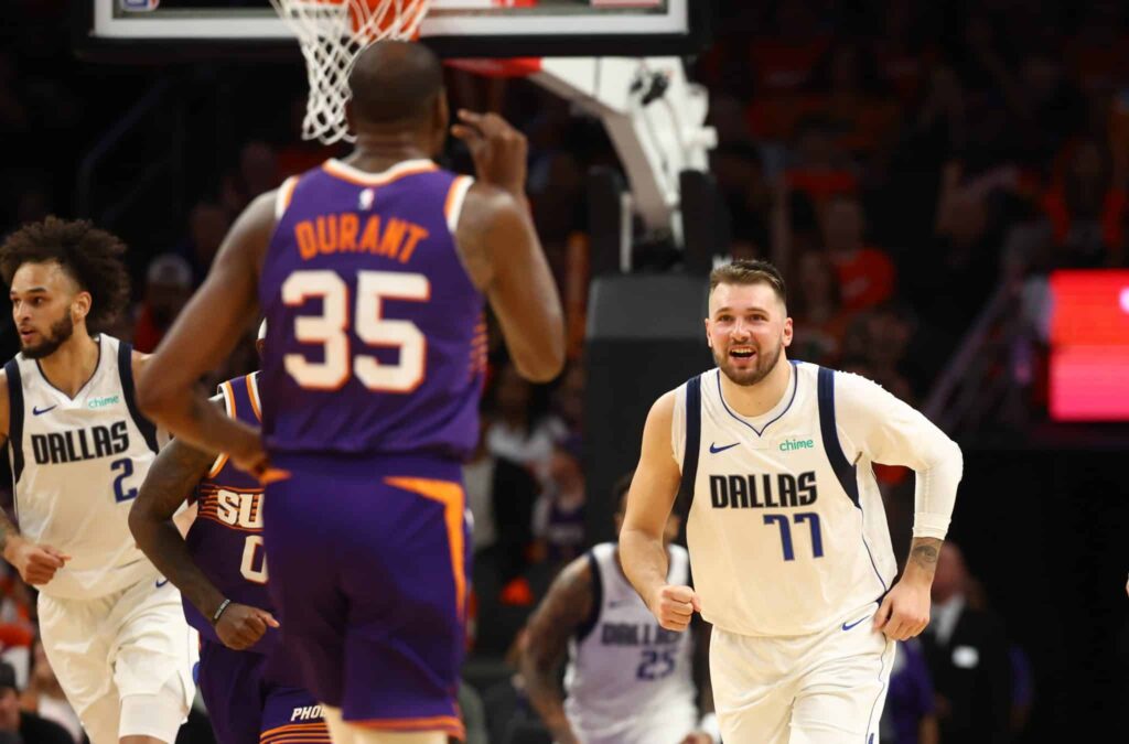 Kevin Durant taunted Luka Doncic when they played over the weekend.