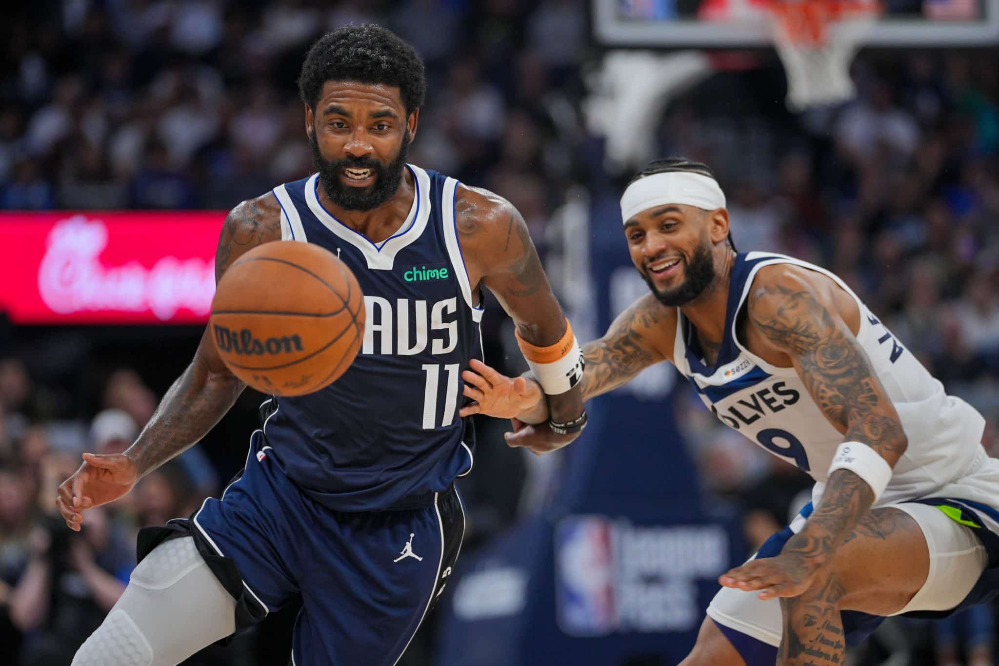 Kyrie Irving is excited for the Dallas Mavericks to take the NBA by storm.