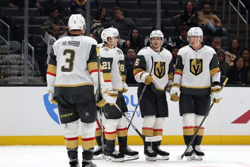 The Golden Knights lost another road game to the Los Angeles Kings.