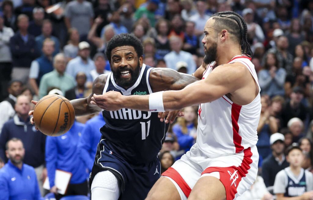 The Dallas Mavericks feel to the Houston Rockets last night.