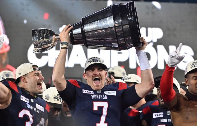 The CFL Grey Cup will take place tonight.