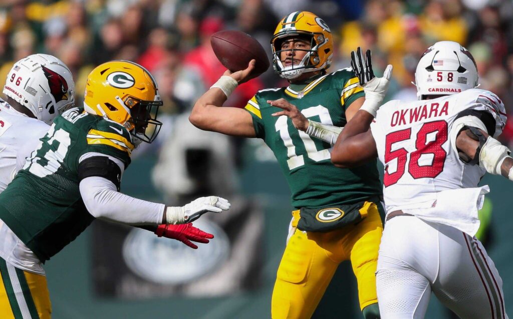 green bay packers philadelphia eagles jordan love