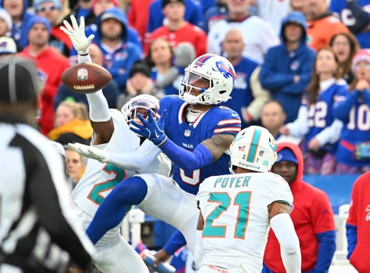 Buffalo Bills Wide Receiver Keon Coleman may not play Sunday.