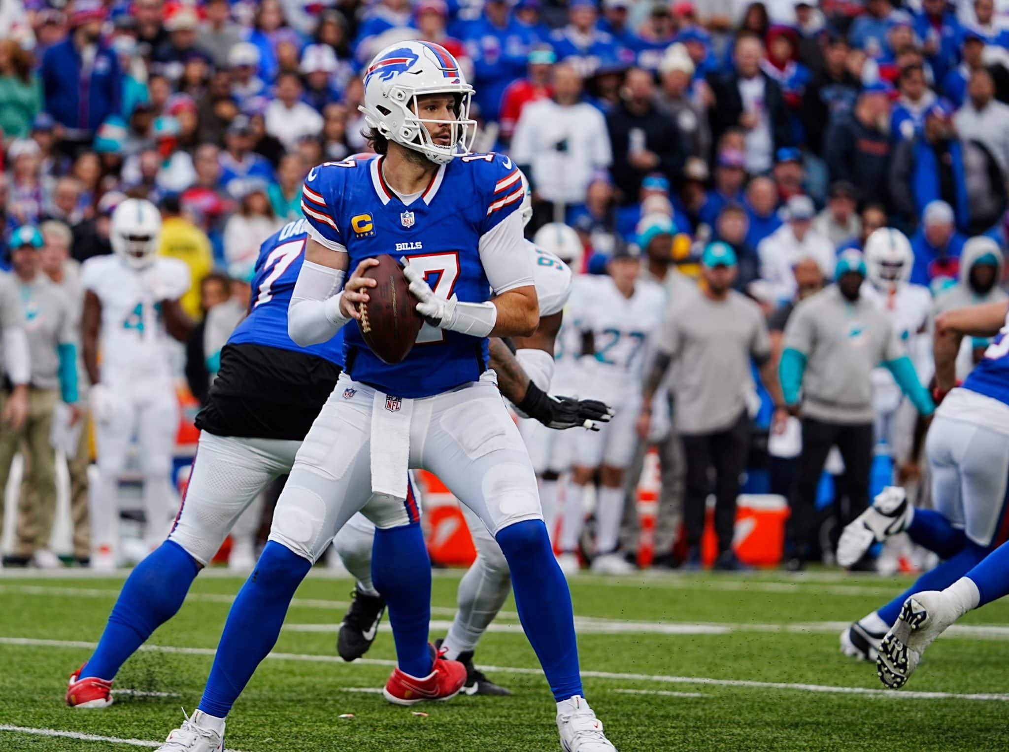 The Buffalo Bills needed a last-second field goal to defeat the Miami Dolphins.