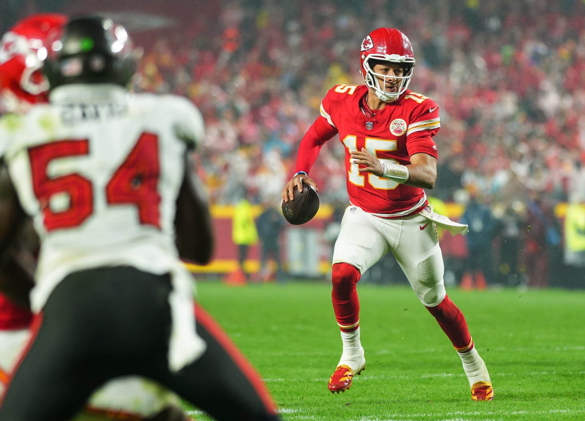 The Kansas City Chiefs defeated the Tampa Bay Buccaneers in OT.