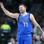 Luka Doncic and Bennedict Mathurin got into a war of words.