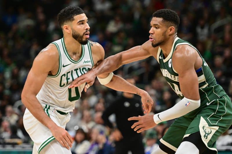 The Boston Celtics gutted out a big win over the Milwaukee Bucks.