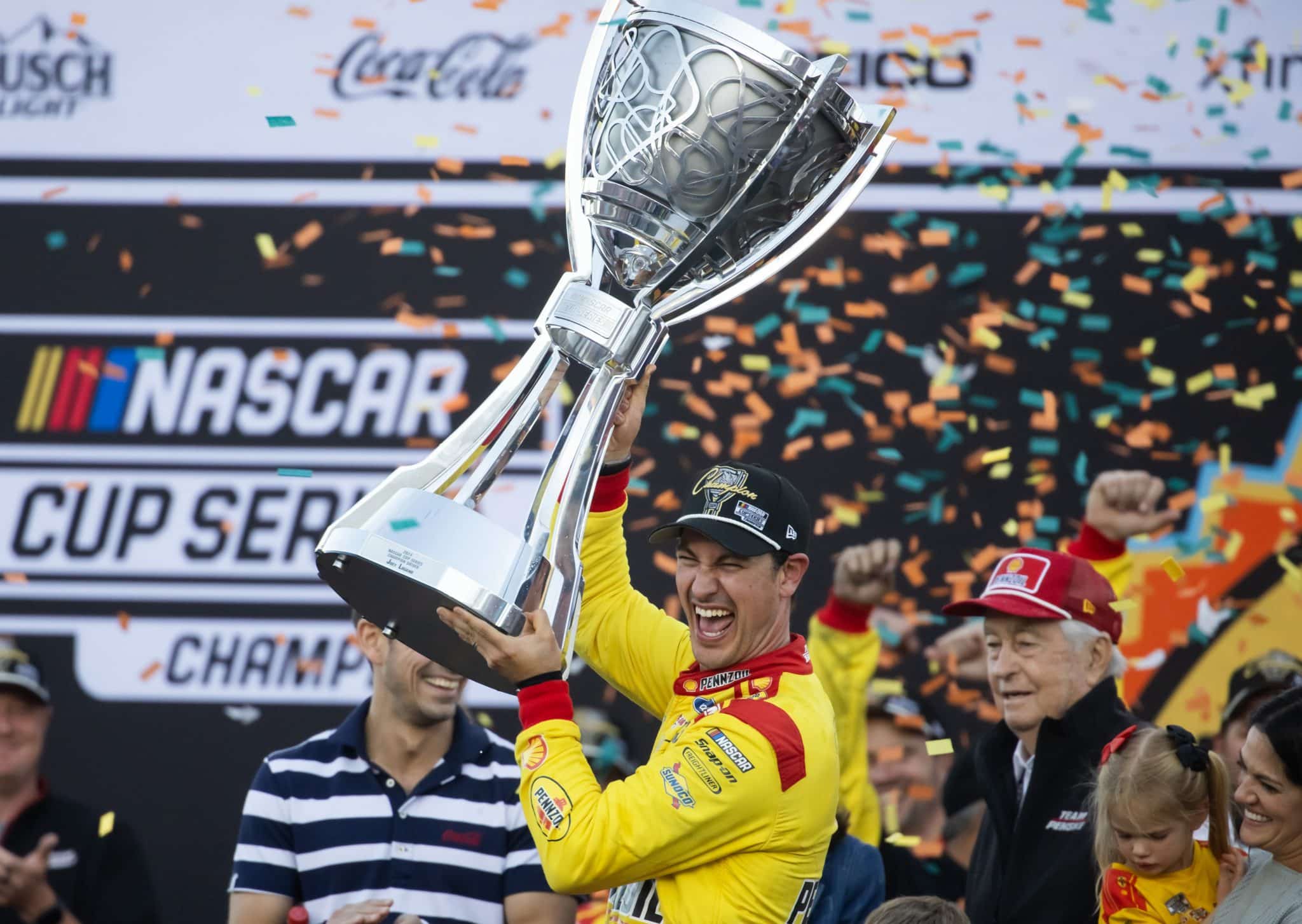 Joey Logano ended his 2024 season with a victory.