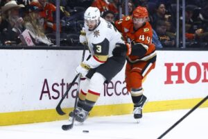 Brayden McNabb will remain with the Golden Knights.