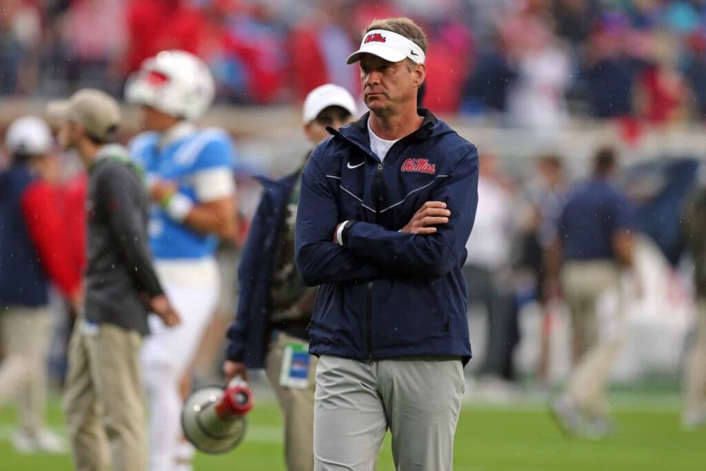 Lane Kiffin is not happy about the College Football Playoff Rankings