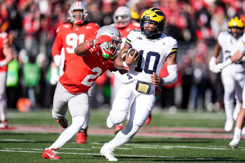 Michigan Wolverines quarterback Alex Orji enters transfer portal