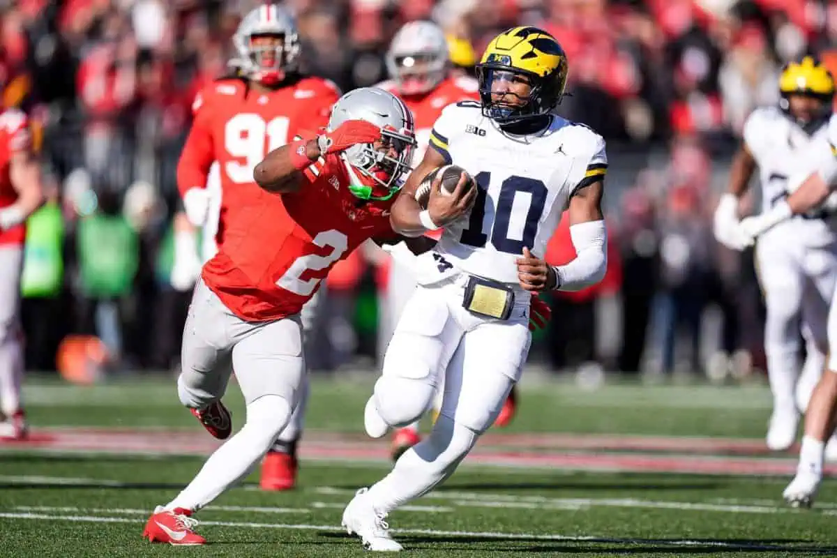 Michigan Wolverines quarterback Alex Orji enters transfer portal