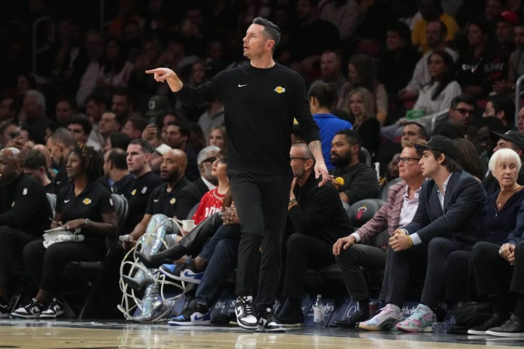 JJ Redick was not happy with how the Los Angeles Lakers played against the Miami Heat