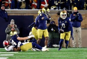 Xavier Watts Notre Dame Fighting Irish NFL Draft Prospects