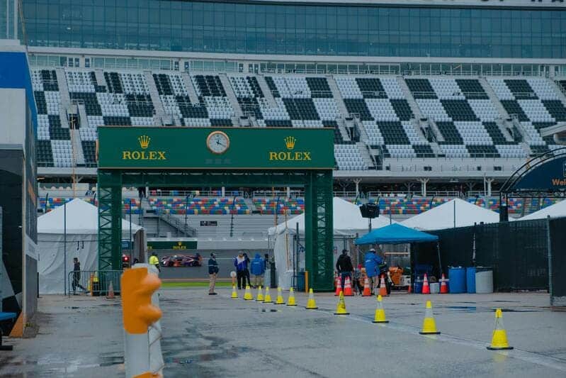 Daytona International Speedway, Rolex 24 Fire