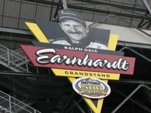 Dale Earnhardt, Daytona 500 Grandstand 