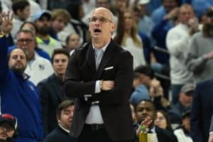 UConn head coach Dan Hurley