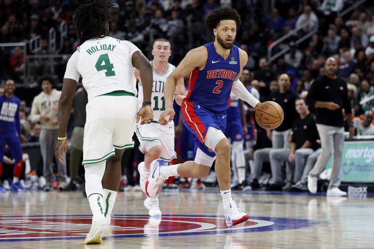 nba playoffs celtics Detroit Pistons Point Guard Cade Cunningham
