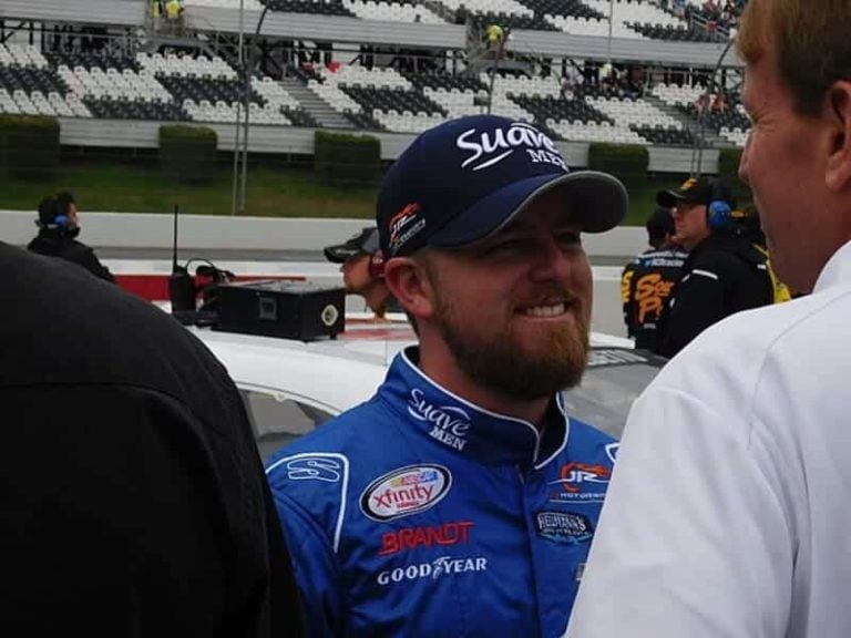 Justin Allgaier at Pocono Raceway