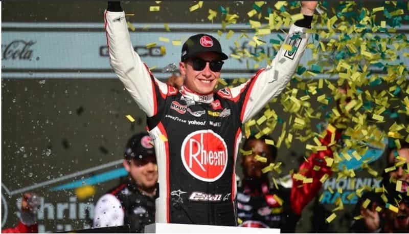 Christopher Bell, Phoenix Raceway Victory lane