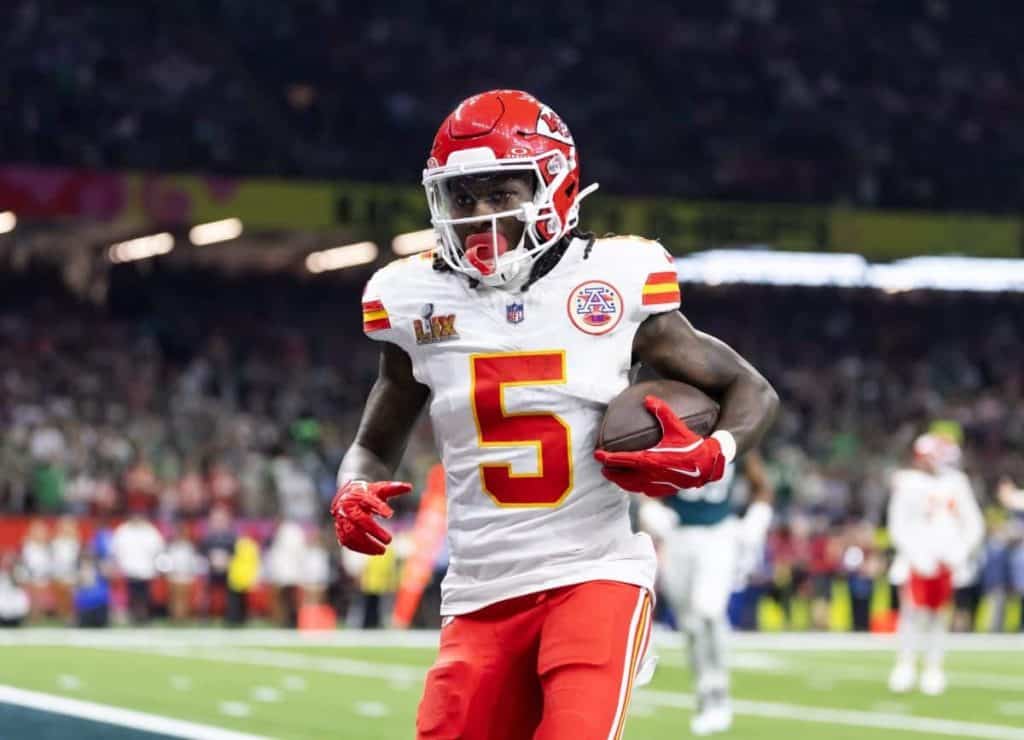 Kansas City Chiefs Marquise "Hollywood" Brown