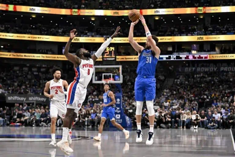 Dallas Mavericks vs. Detroit Pistons