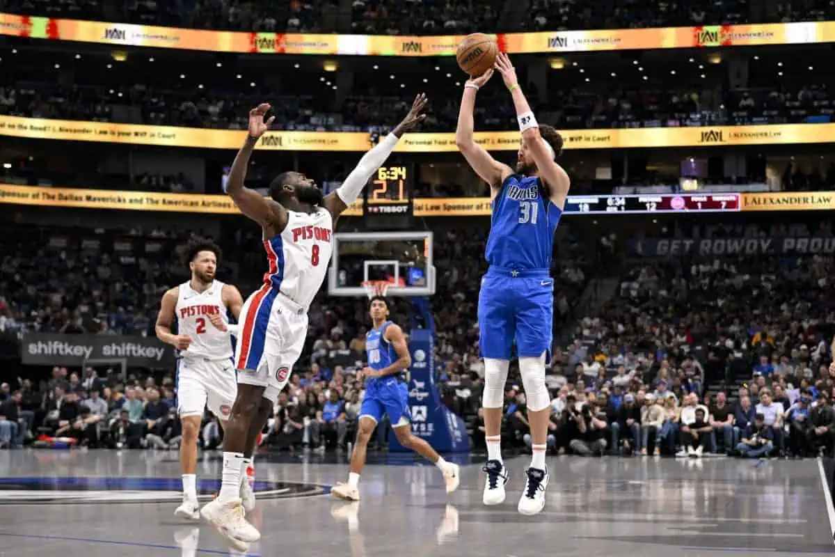 Dallas Mavericks vs. Detroit Pistons