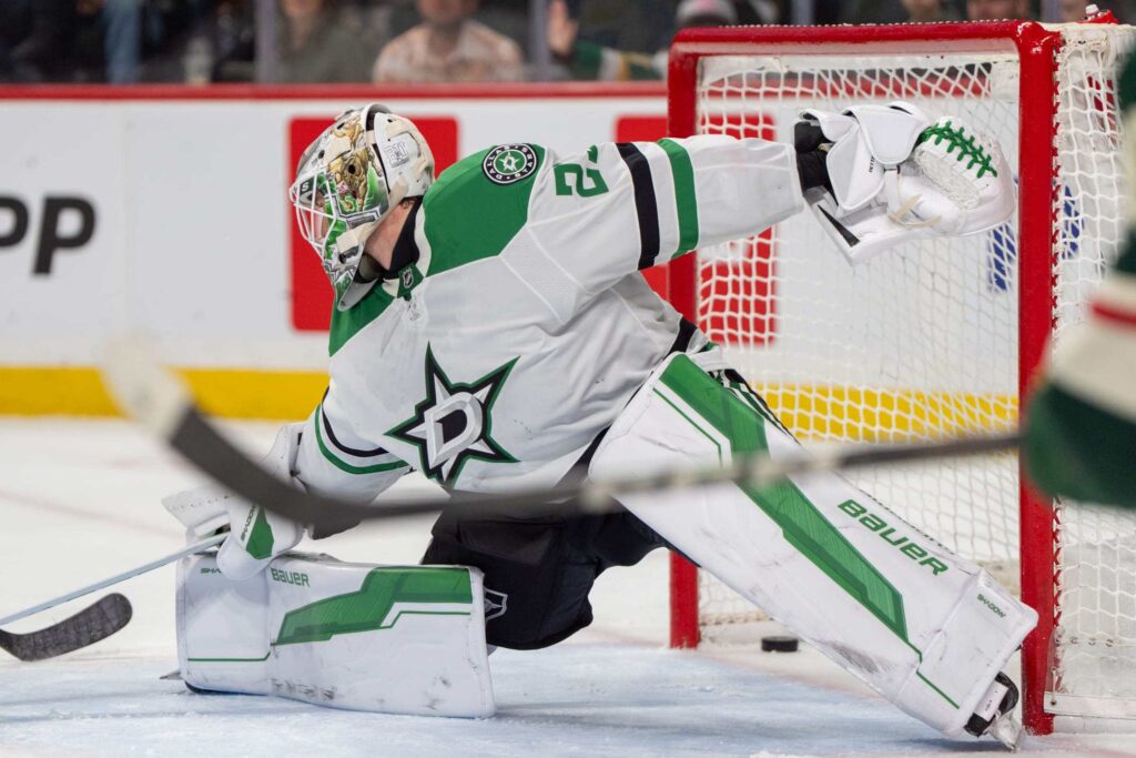 Minnesota Wild, Jake Oettinger vegas golden knights, Dallas Stars