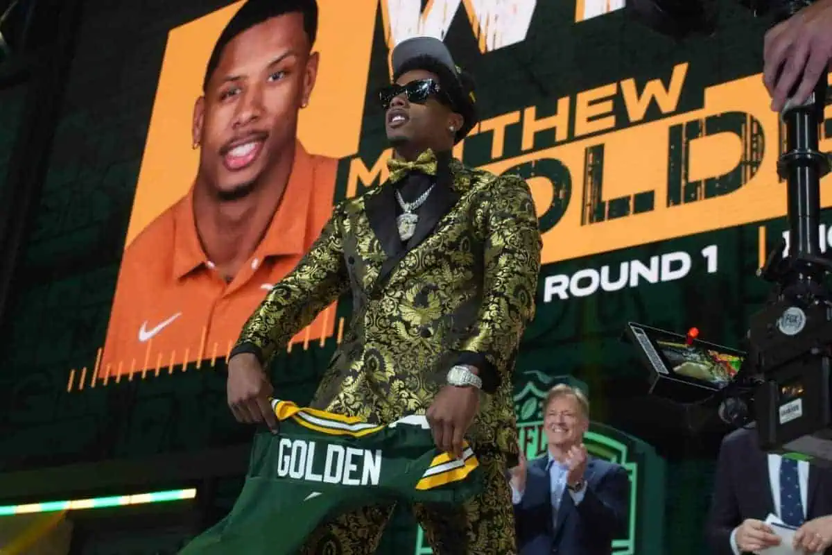 Green Bay Packers select Matthew Golden