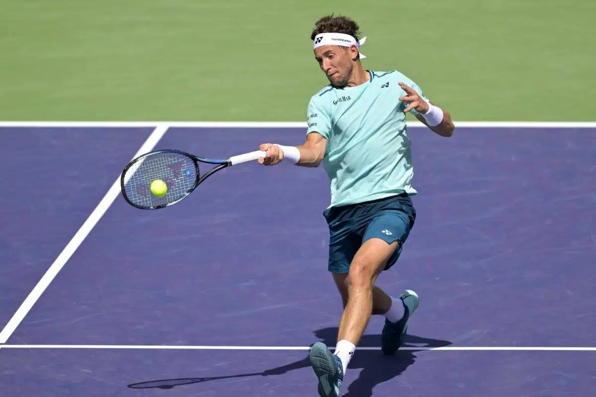 Casper Rudd talks match with Jannik Sinner