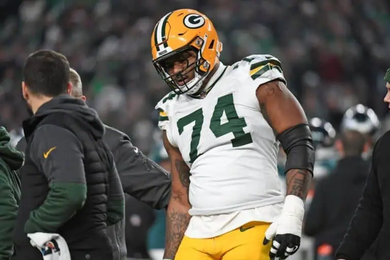 Green Bay Packers Elgton Jenkins, Tampa Bay Buccaneers