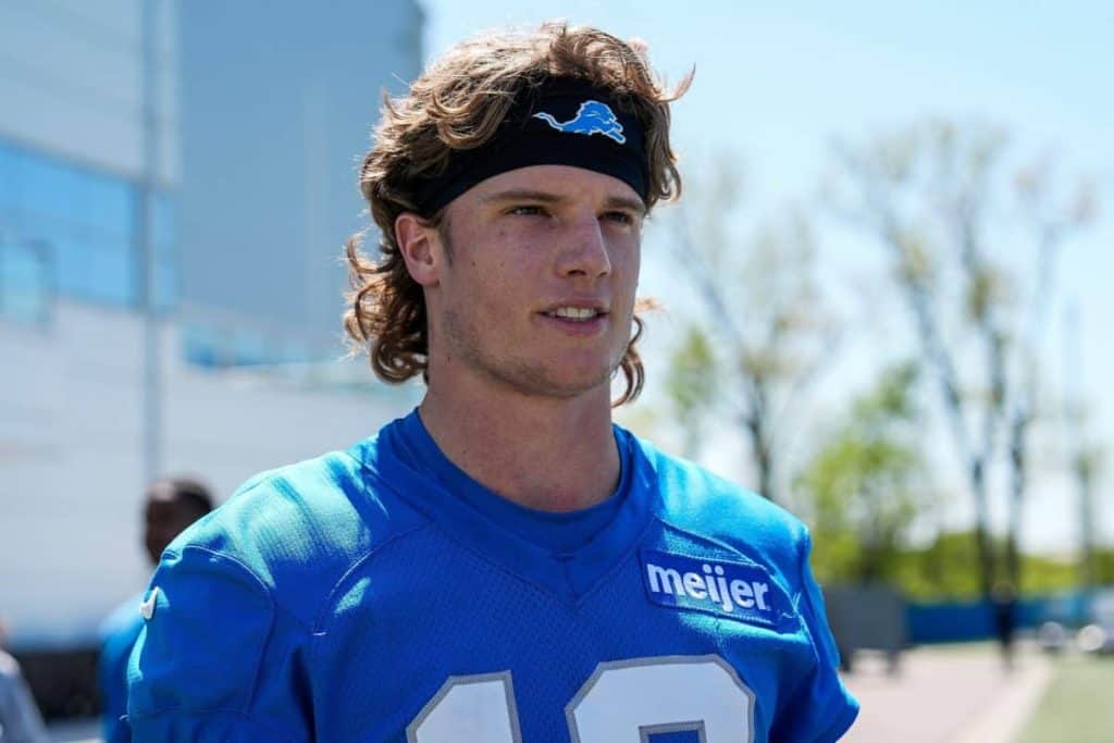 Detroit Lions Isaac TeSlaa