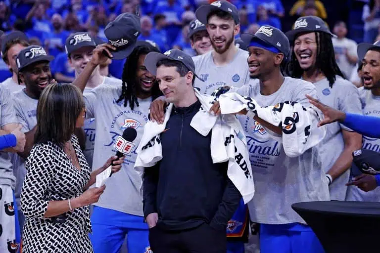 Oklahoma City Thunder WCF Celebration