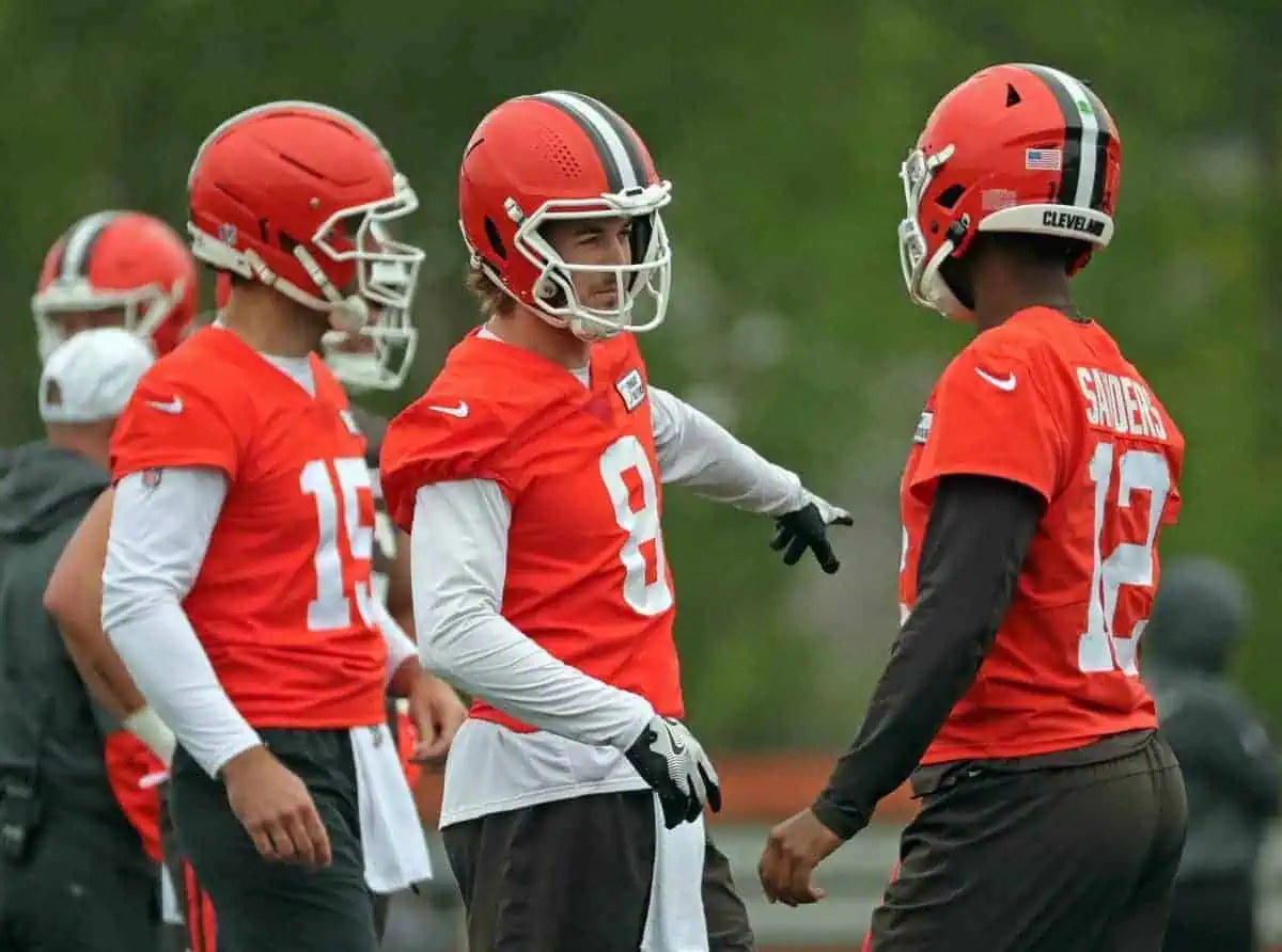 Cleveland Browns Kenny Pickettm Shedeur Sanders