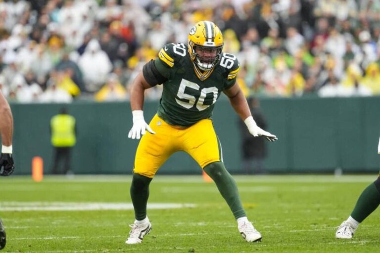 Green Bay Packers Zach Tom