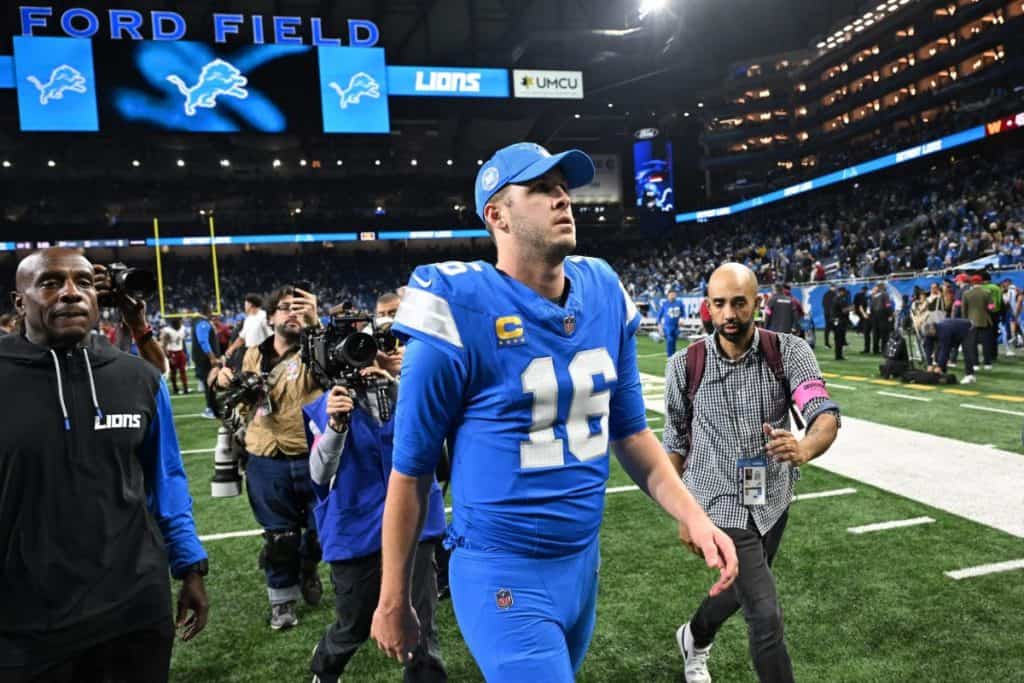 NFL Detroit Lions Dan Campbell on Jared Goff
