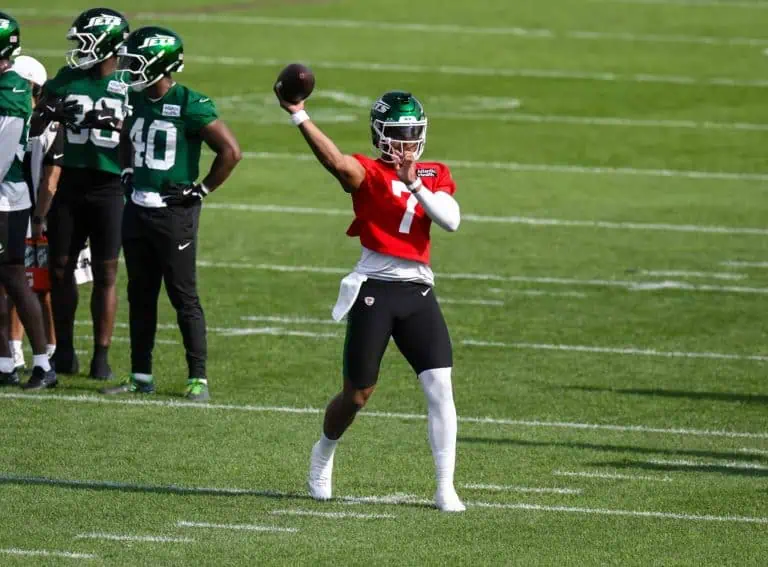 New York Jets quarterback, Justin Fields