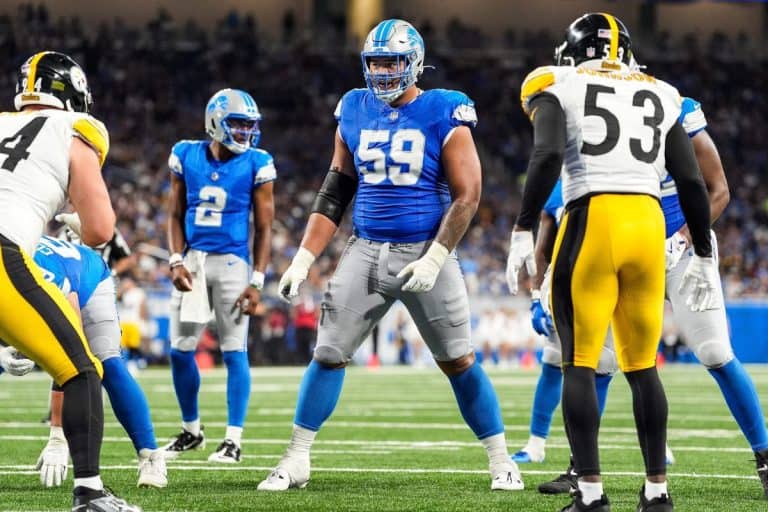 Detroit Lions Dan Campbell calls out Giovanni Manu