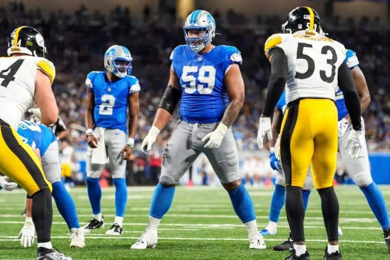 Detroit Lions Dan Campbell calls out Giovanni Manu