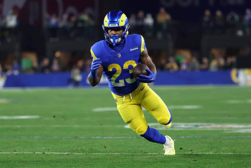 Los Angeles Rams running back, Kyren Williams