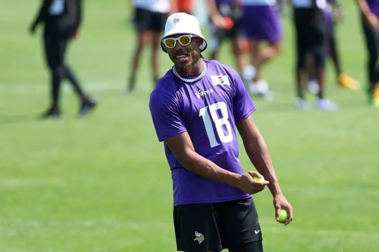 Minnesota Vikings WR Justin Jefferson still dealing with a hamstring injury