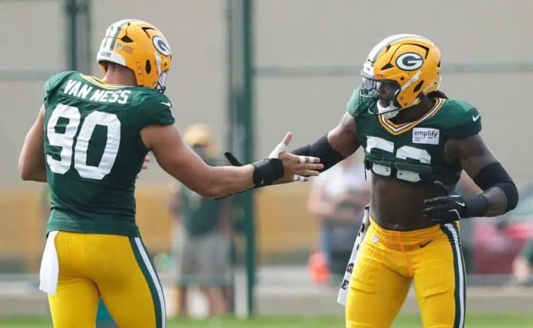 Green Bay Packers Lukas Van Ness