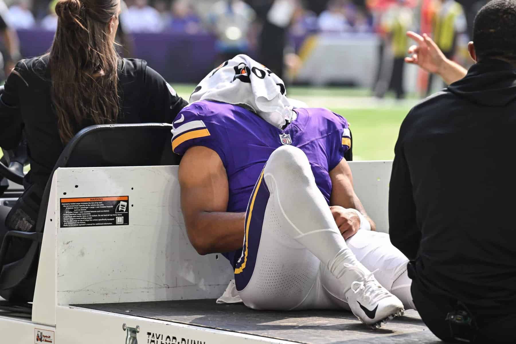 Minnesota Vikings wide receiver, Rondale Moore