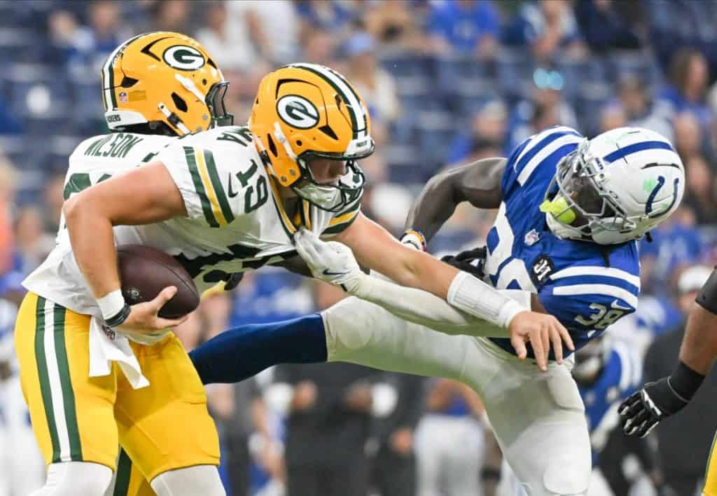 Green Bay Packers HC Matt LaFleur on Taylor Elgersma vs. the Colts